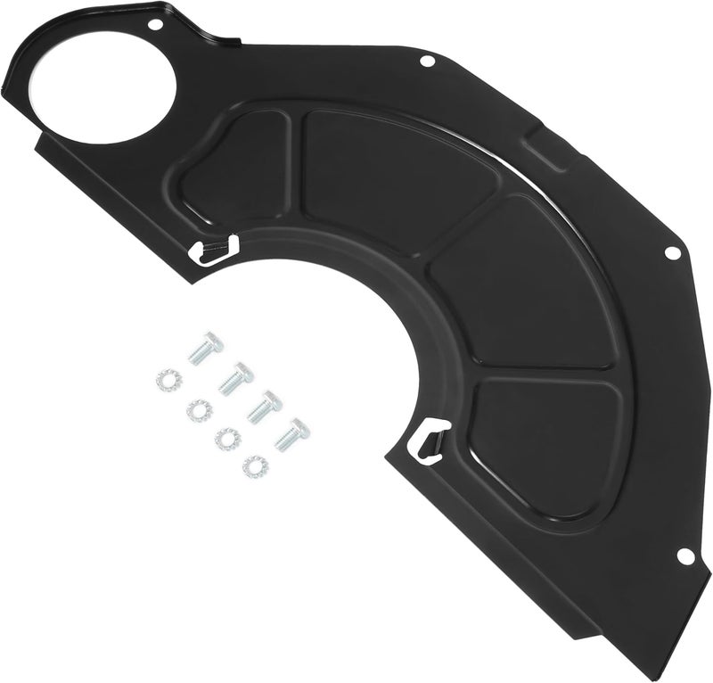 ALMULOO 11" Clutch Bellhousing Inspection Cover Compatible with 1959-1988 Chevy/Chevrolet Chevelle Corvette Camaro Replacement for 3843943 Steel Electrophoresis - Image 1